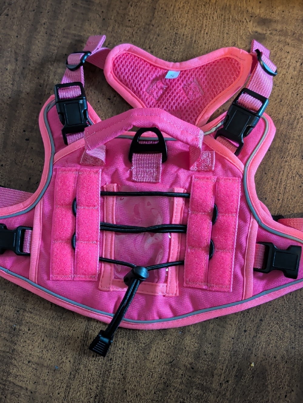 Kids Pink Safety Harness Vest - Adjustable Comfort